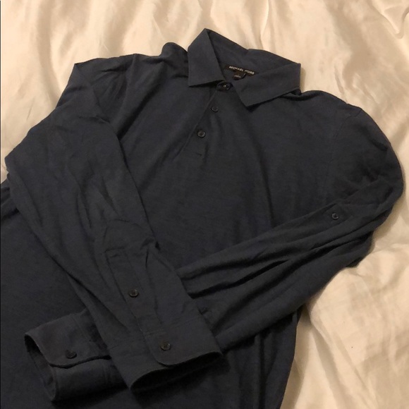 Michael Kors Men's long-sleeve shirt size L - Picture 4 of 4